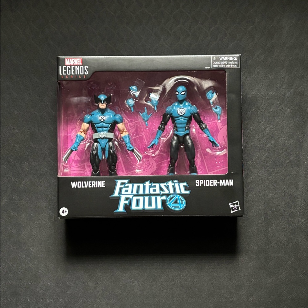 Marvel Legends Fantastic Four Wolverine & Spider-Man 2 Pack